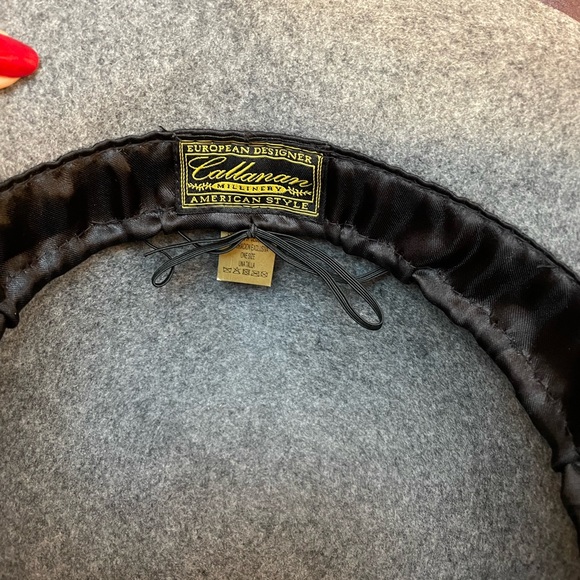 Callanan millinery 100% wool felt hat one size - Picture 5 of 11